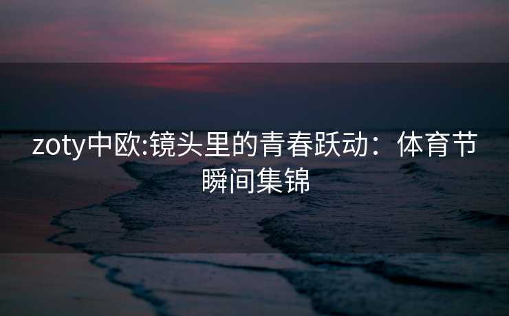 zoty中欧:镜头里的青春跃动：体育节瞬间集锦